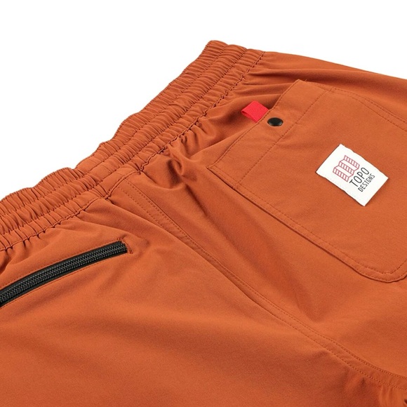 NWOT Topo Designs Women’s Boulder Climbing/Hiking Pants - Orange/Rust - Medium - Picture 7 of 15